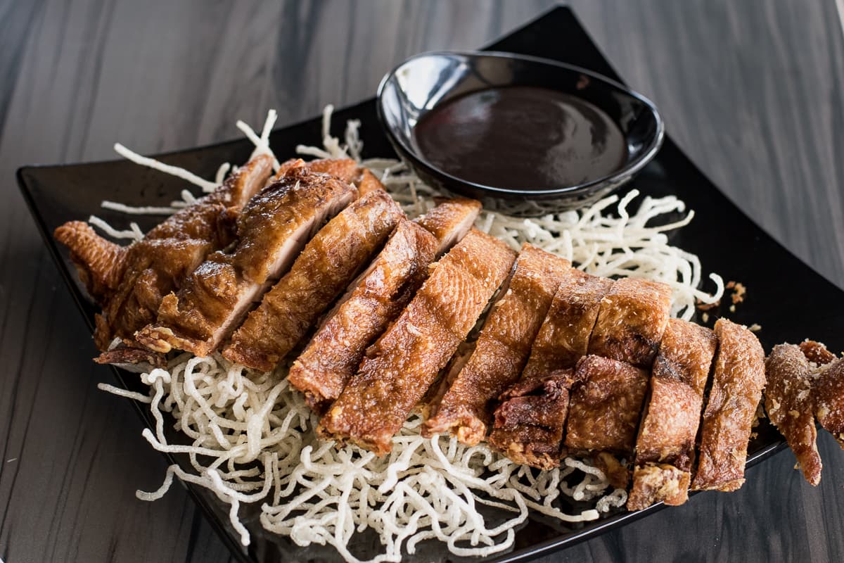 Boneless fried half duck at Noodleholics (Credit: Jackie Tran)