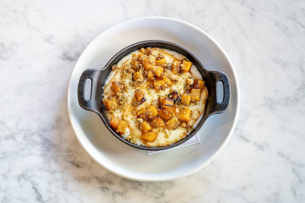 Polenta and Butternut Squash Seasonal Side from North Italia