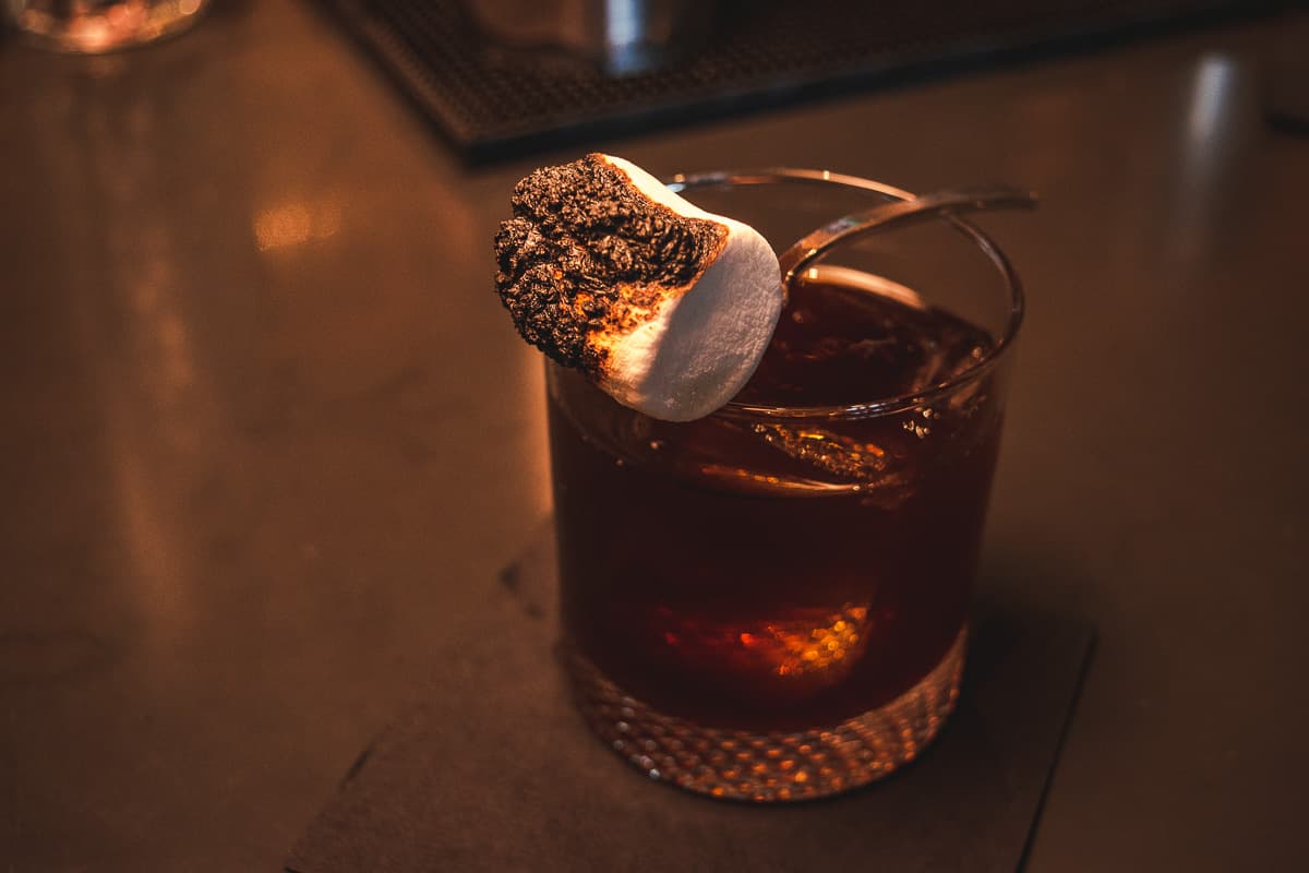 Stay Puft cocktail at OBON Sushi Bar Ramen (Credit: Jackie Tran)