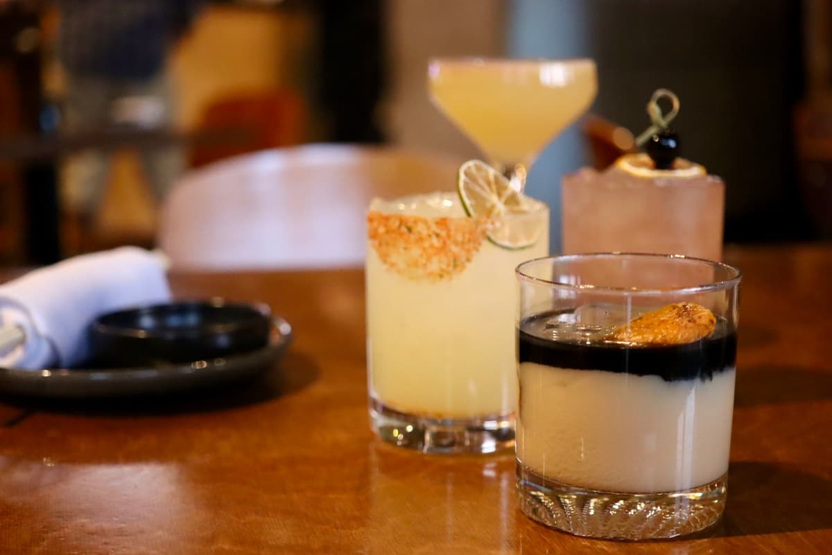 Assorted cocktails at Obon (Photo by Hannah Hernandez)