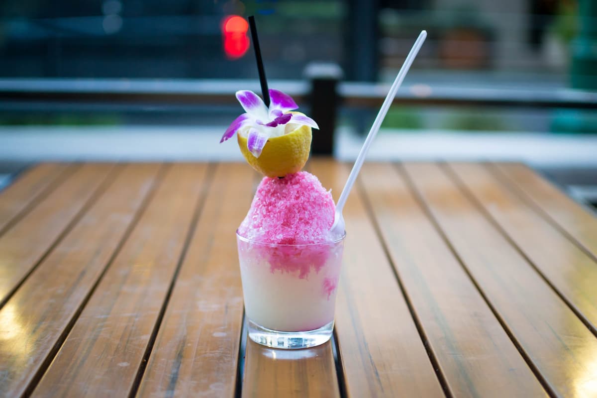 Hong Kong Garden cocktail at OBON Sushi Bar Ramen (Credit: Matthew Martinez)