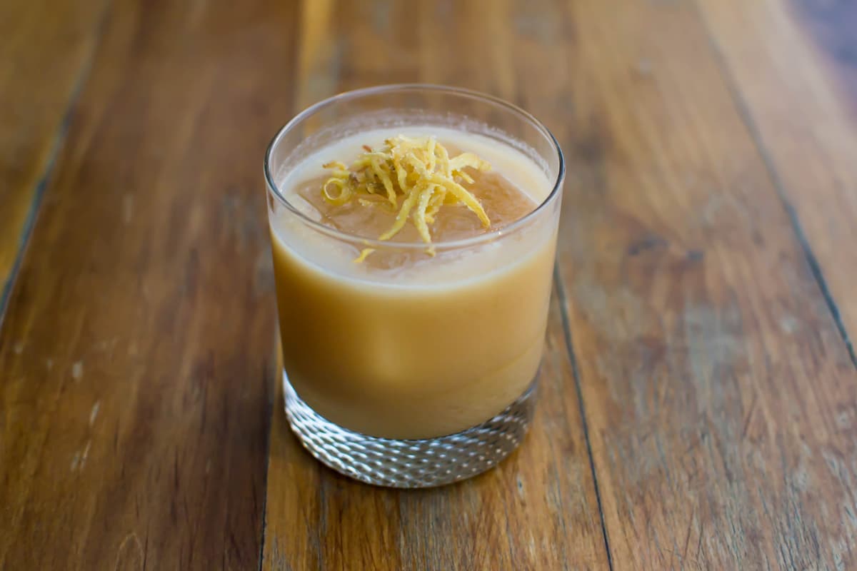 Midnight Rambler cocktail at OBON Sushi Bar Ramen (Credit: Matthew Martinez)