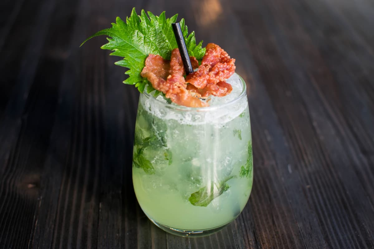 Tropical Depression cocktail at OBON Sushi Bar Ramen (Credit: Matthew Martinez)