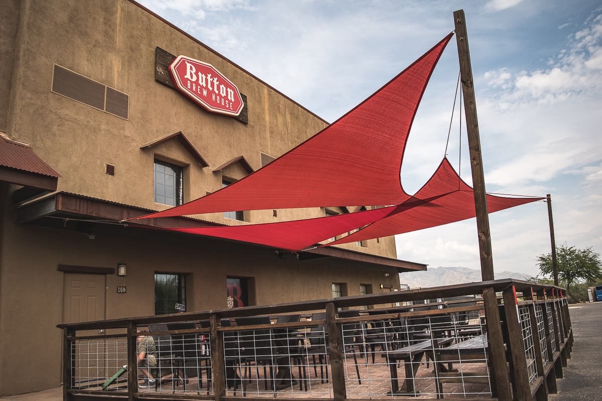 Facade at Button Brew House (Credit: Jackie Tran)