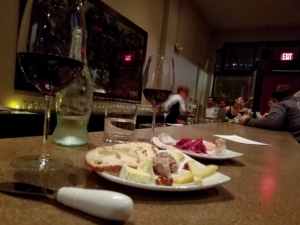 Cheese and charcuterie from Ben Forbes at REVEL Wine & Beer Bar (Credit: Jackie Tran)