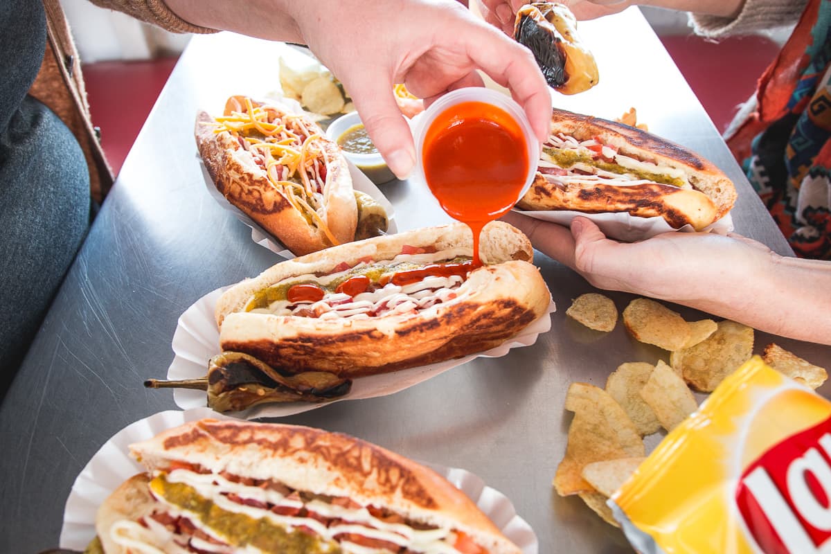 Ruiz Hot Dogs (Credit: Jackie Tran)