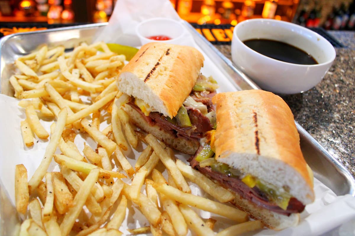 Sandwich at On the Rocks