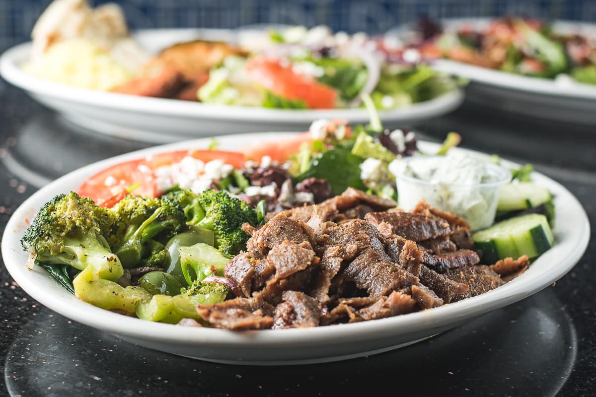 Gyro Platter at Opa's Best (Credit: Jackie Tran)