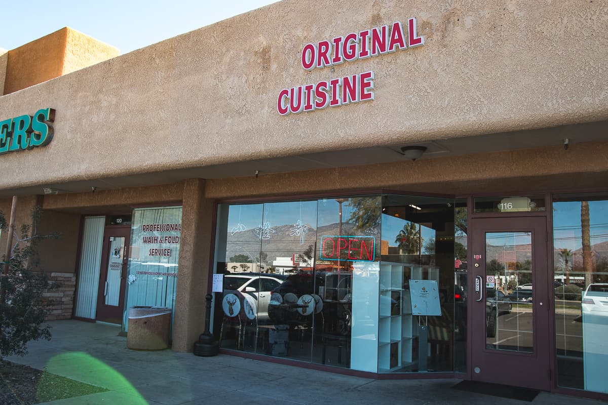 Facade at Original Cuisine (Credit: Jackie Tran)