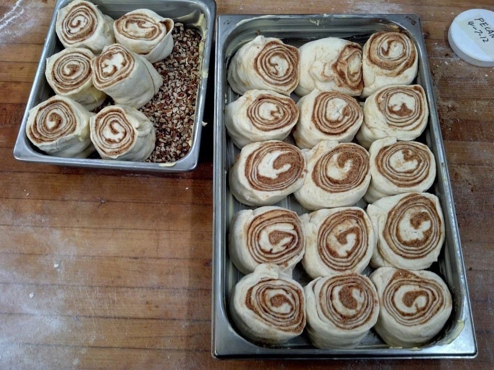 Homemade Cinnamon & Pecan Rolls (Credit: Gus Balon's)