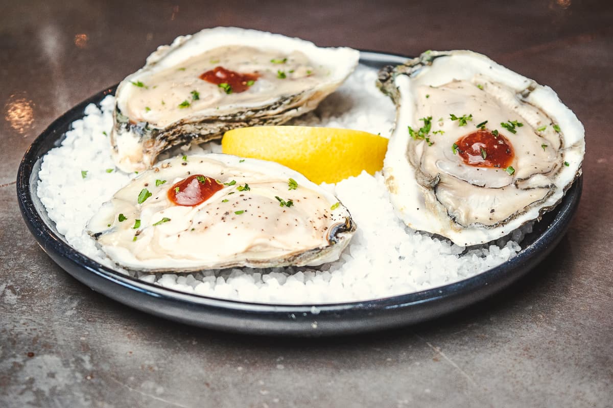 Fresh Oysters at the Parish