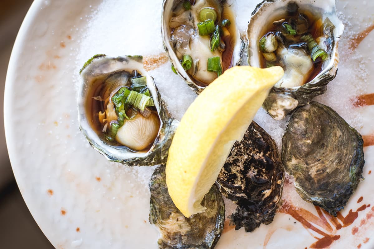 Oysters at Sushi on Oracle (Credit: Jackie Tran)
