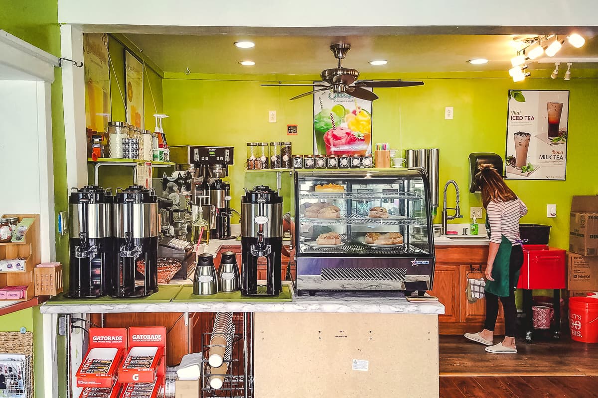 Interior of Panda House Coffee & Tea (Credit: Jackie Tran)