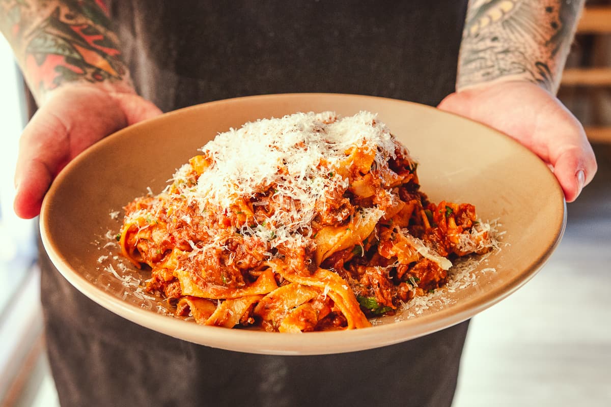 Ragu Tagliatelle at Commoner & Co.