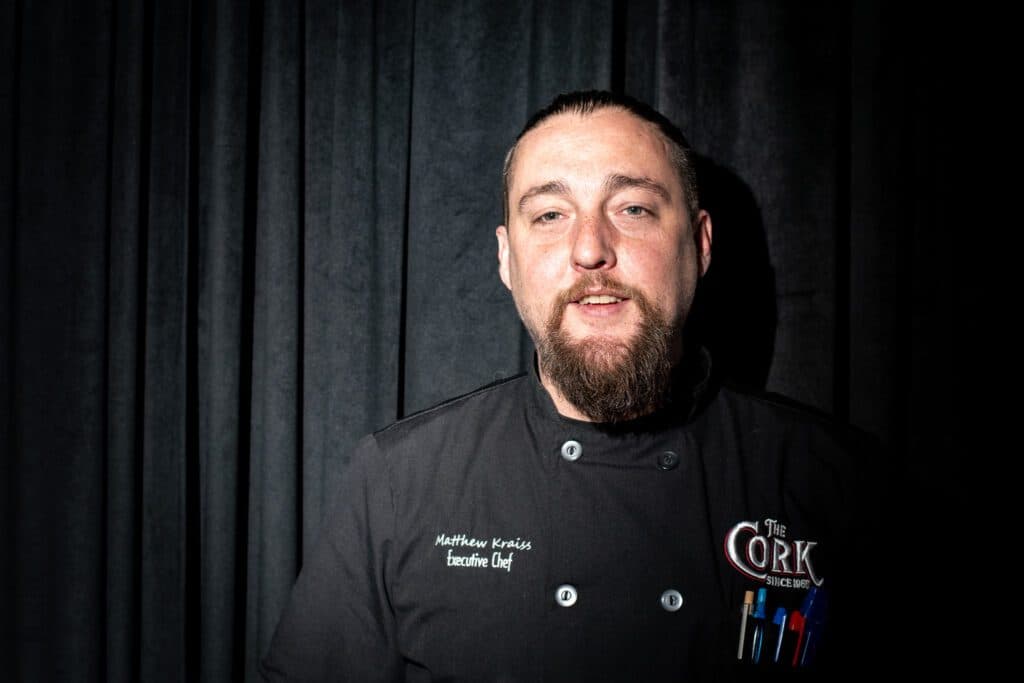 The Cork executive chef Matt Kraiss (Photo by Jackie Tran)