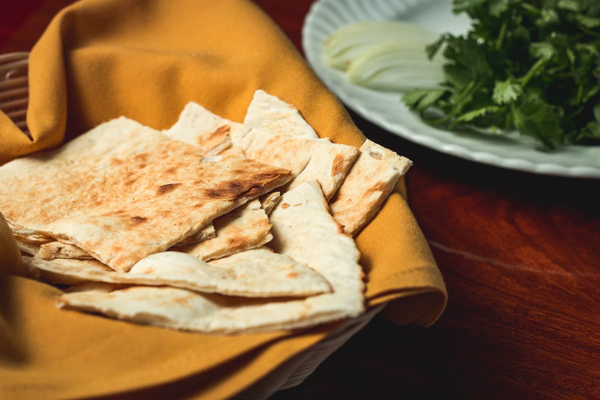 Lavash bread at Persian Room in Tucson (Credit: Jackie Tran)
