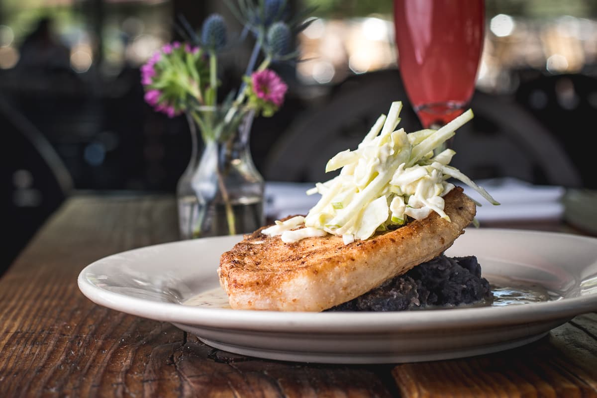 Heluka Pork Chop at the Dutch Eatery & Refuge (Credit: Jackie Tran)