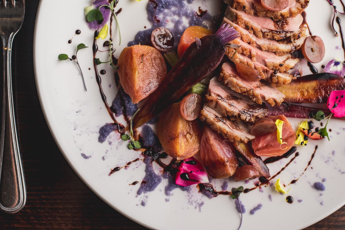 Duck Breast at Lodge on the Desert (Credit: Jackie Tran)