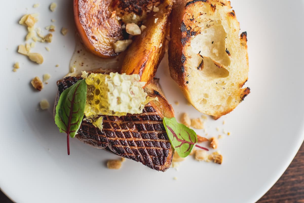 Foie Gras "alla plancha" at Lodge on the Desert (Credit: Jackie Tran)