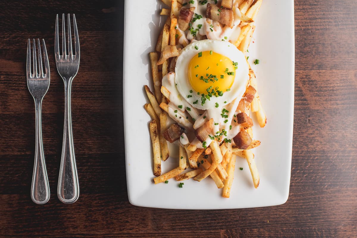 Mornay Frites at Lodge on the Desert (Credit: Jackie Tran)