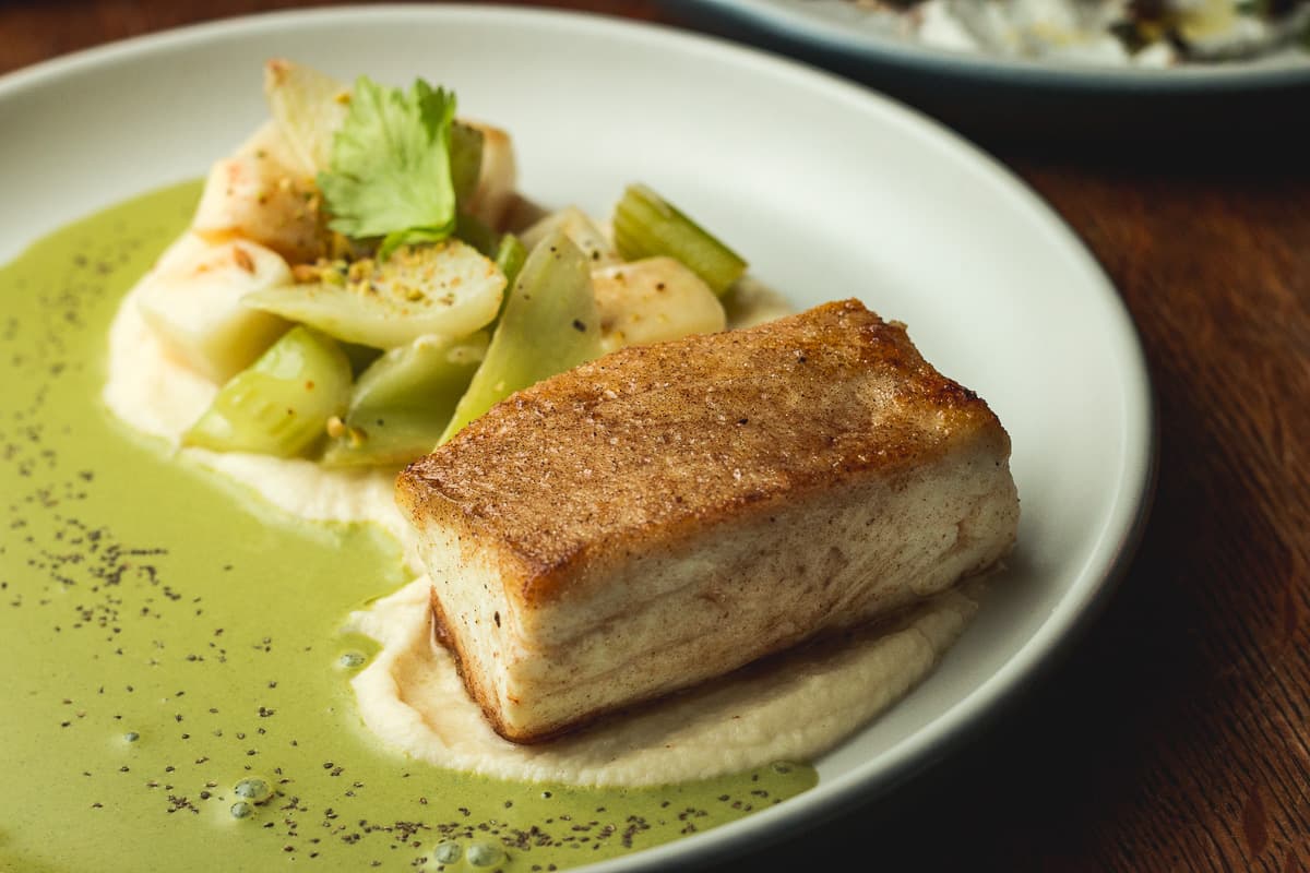 Basted Halibut at the Coronet