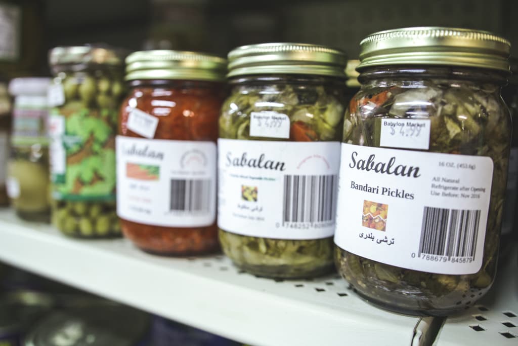 Pickles at Babylon Market (Credit: Shana Gegantoca)