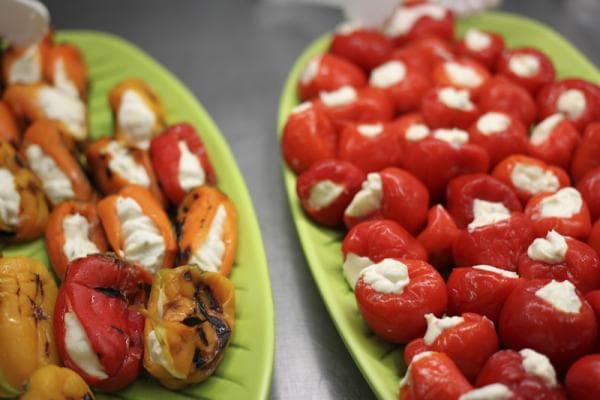 Cheese-stuffed peppers at Roma Imports (Credit: Roma Imports)