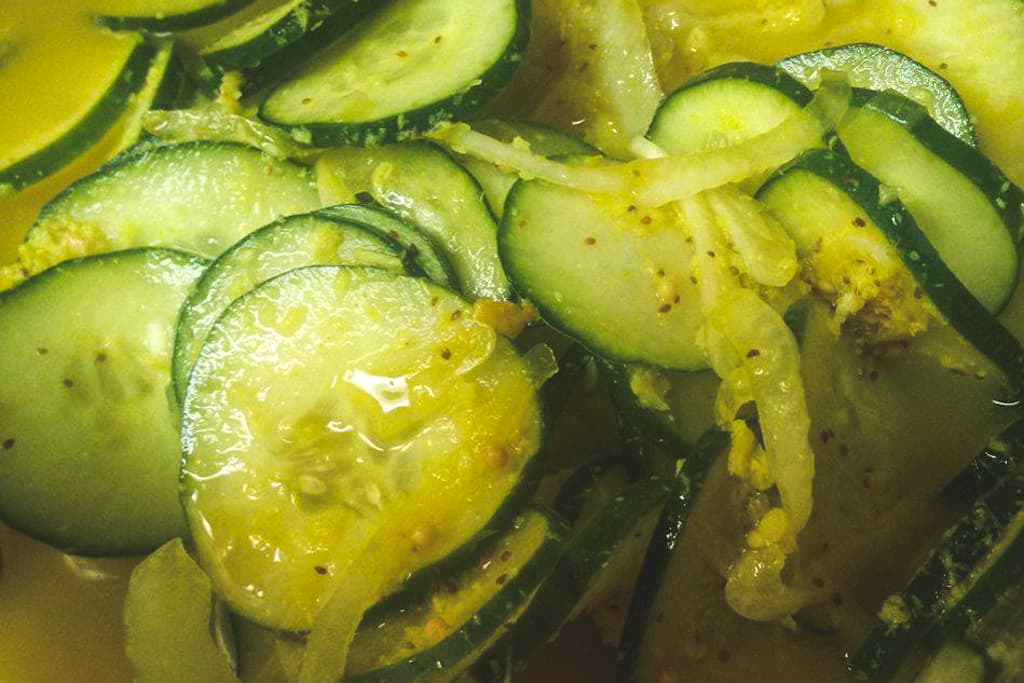 Horseradish pickles at Sausage Shop Meat Market and Deli (Credit: Sausage Shop Meat Market and Deli)