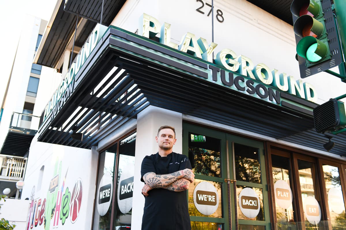 Playground's Executive Chef Griffin Armstrong (Photo by SWOON Media)