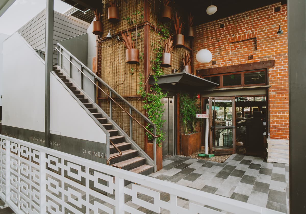 Lower patio at Playground (Photo by Isaac Stockton)