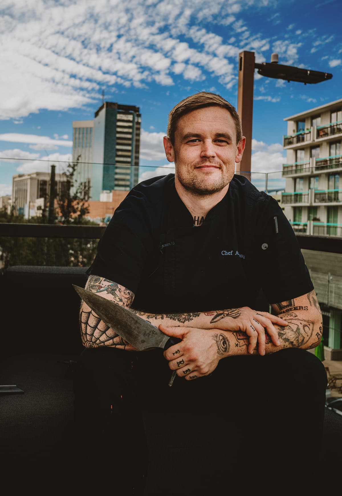 Playground's Executive Chef Griffin Armstrong (Photo by Isaac Stockton)