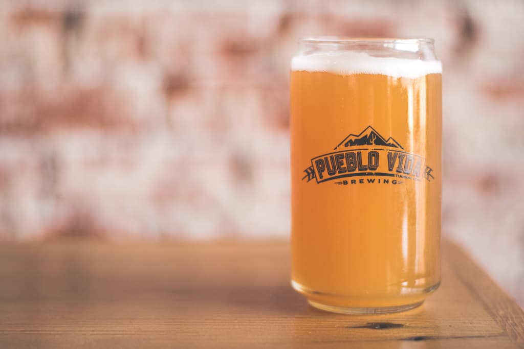 Bavarian Hefeweizen at Pueblo Vida Brewing Company (Credit: Jackie Tran)