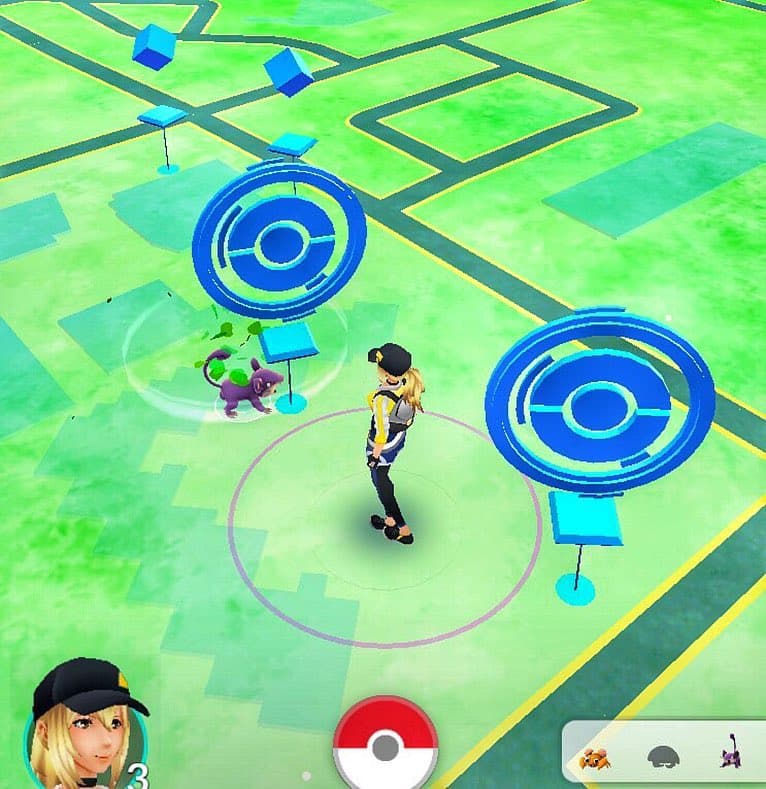 Three Pokéstops in the Metal Arts Village (Credit: Tucson Hop Shop on Facebook)