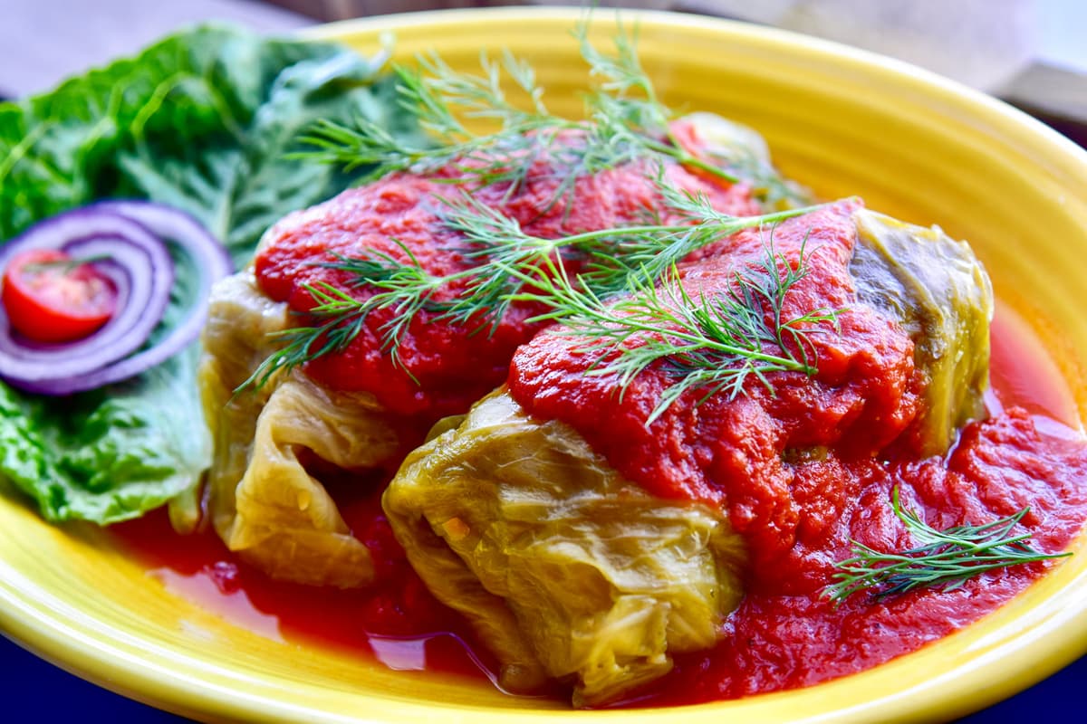 Stuffed Cabbage at Polish Cottage (Photo courtesy of Polish Cottage)