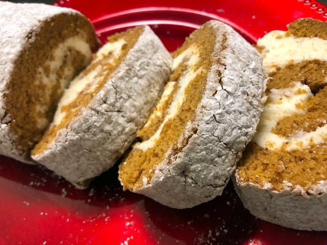 Pumpkin Roll from Gourmet Girls Gluten Free Bakery