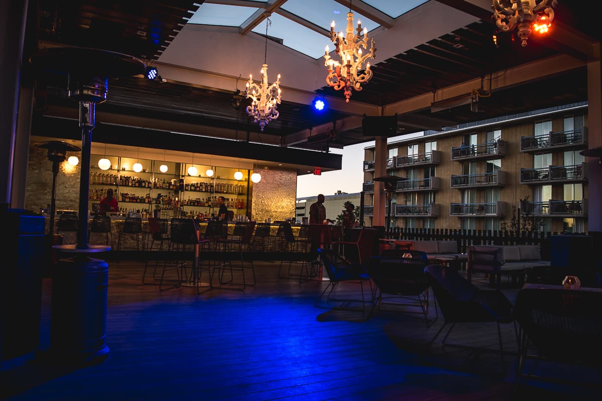 Roof at Playground Bar & Lounge (Credit: Jackie Tran)