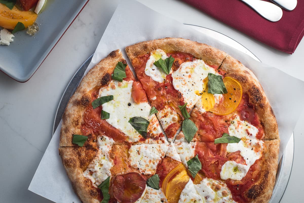 Margherita Pizza at Proof Artisanal Pizza & Pasta (Credit: Jackie Tran)