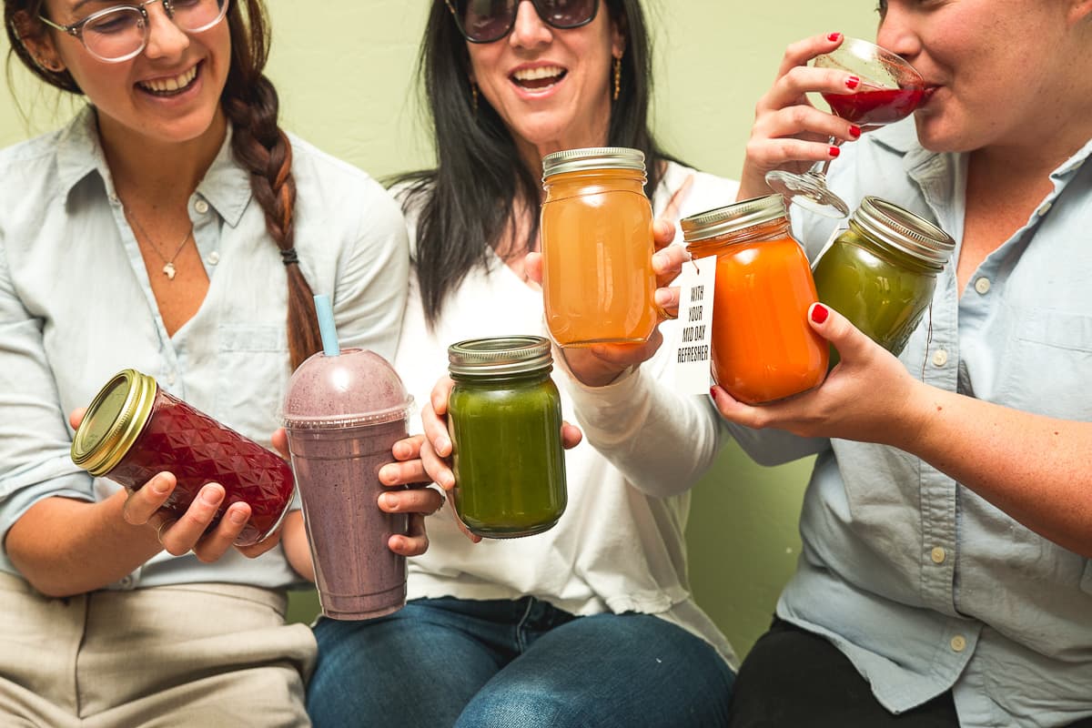 Pure Love Juice Cleanse options