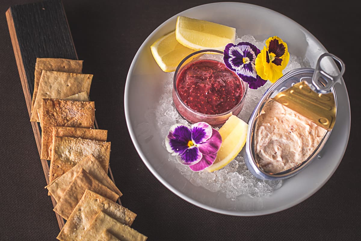 House-Smoked Trout Rillette at PY Steakhouse (Credit: Jackie Tran)