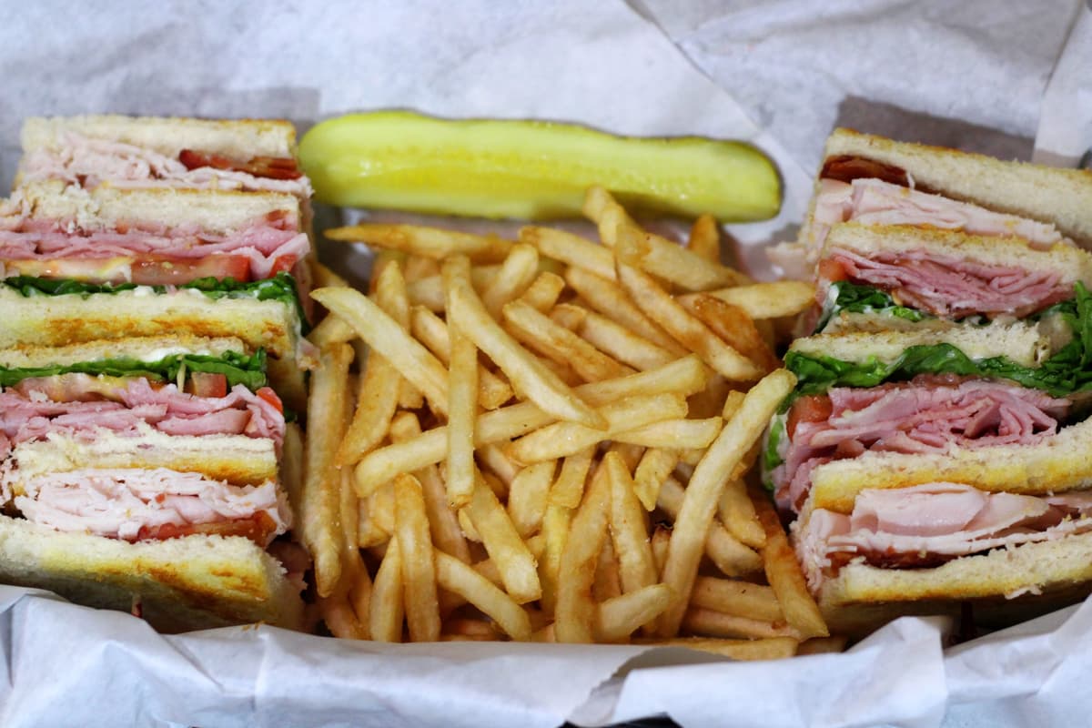 The Club Sandwich at Red Garter Bar & Grill (Photo by Mark Whittaker)