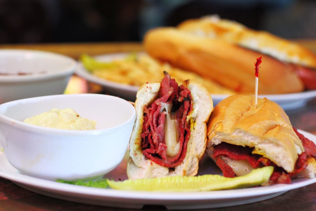 Pastrami sandwich at Red Garter Bar & Grill (Photo by Mark Whittaker)