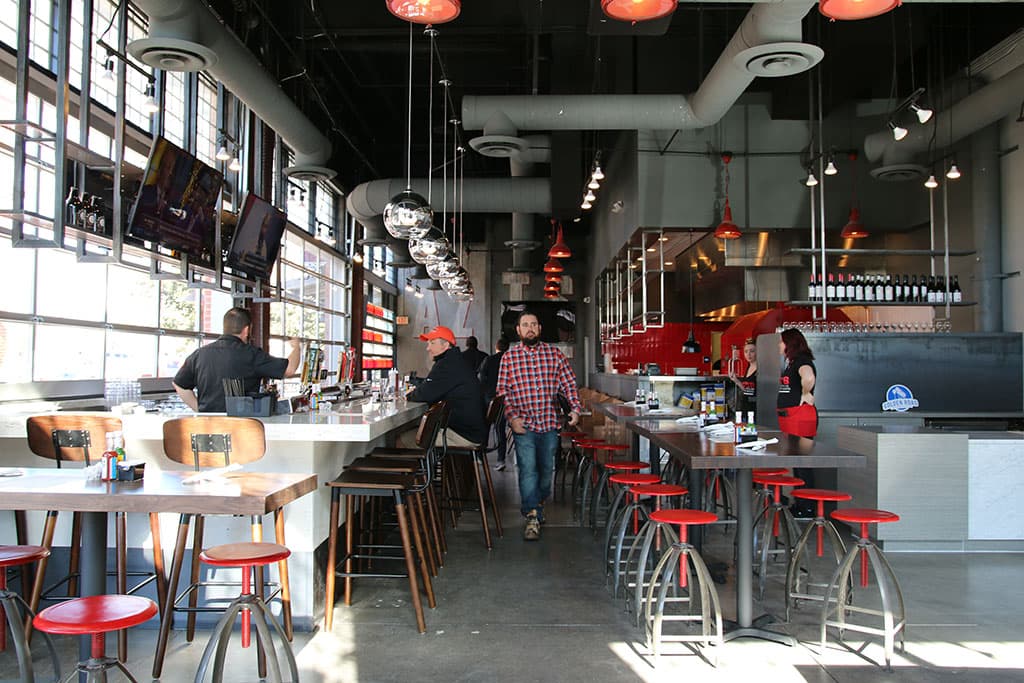 Red's Smokehouse + Tap Room Interior (Credit: Adam Lehrman)