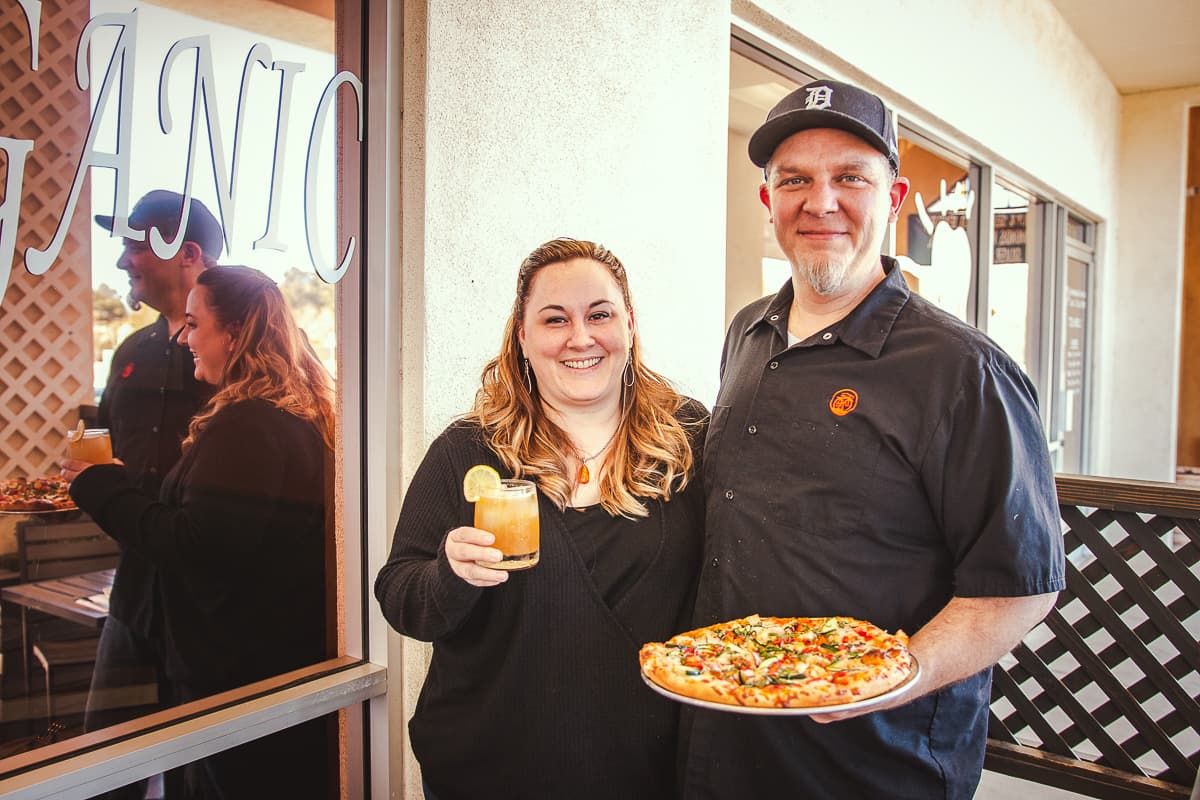 Renee & Steve Kreager at Renee's Organic Oven (Credit: Jackie Tran)