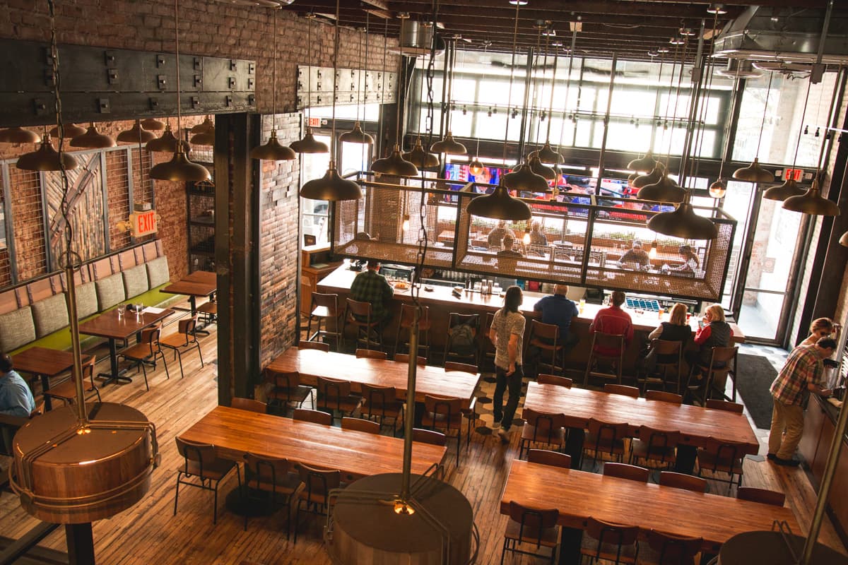 Interior at Ten55 Brewing Company (Credit: Jackie Tran)