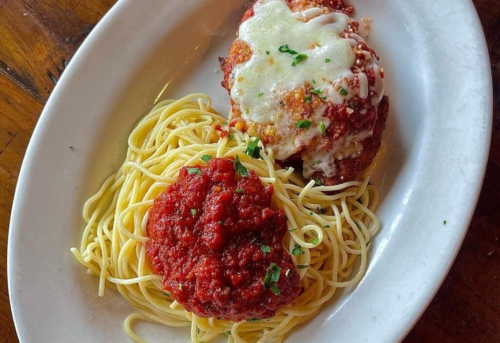 a bowl of food on a plate