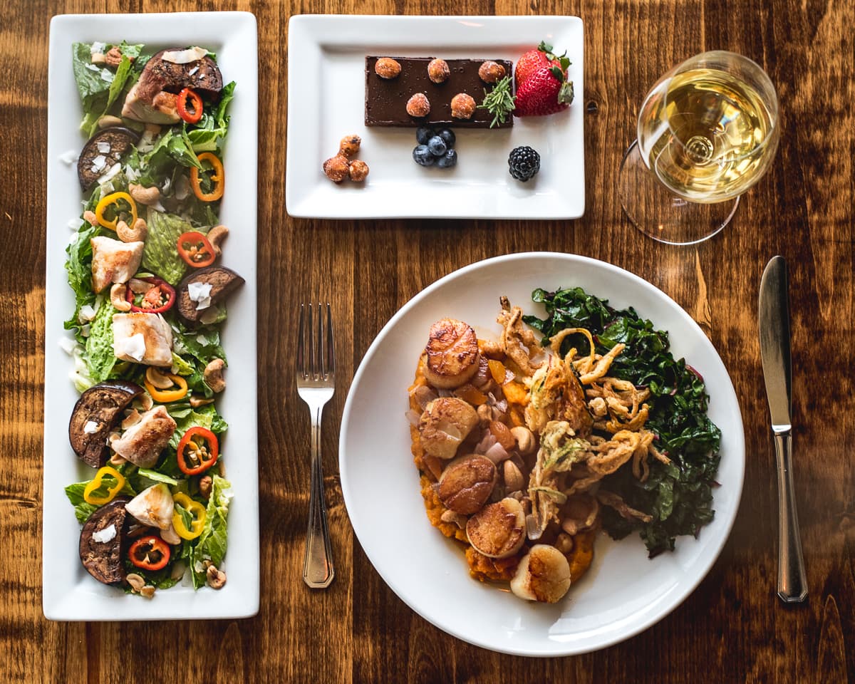 Assorted dishes at Feast (Credit: Jackie Tran)