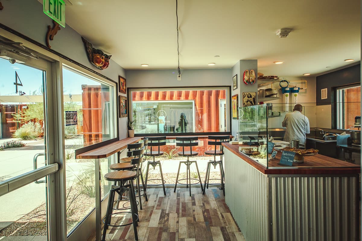 Interior at Hermosa Cafe (Credit: Jackie Tran)