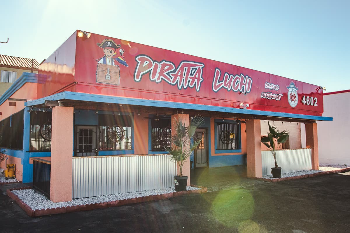 Facade at Pirata Luchi (Credit: Jackie Tran)