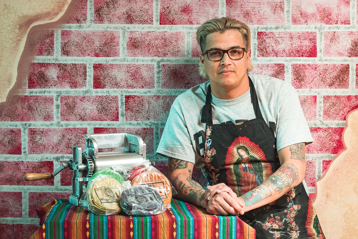 Tortillas by Che West owner-chef Jose Zavala (Credit: Jackie Tran)