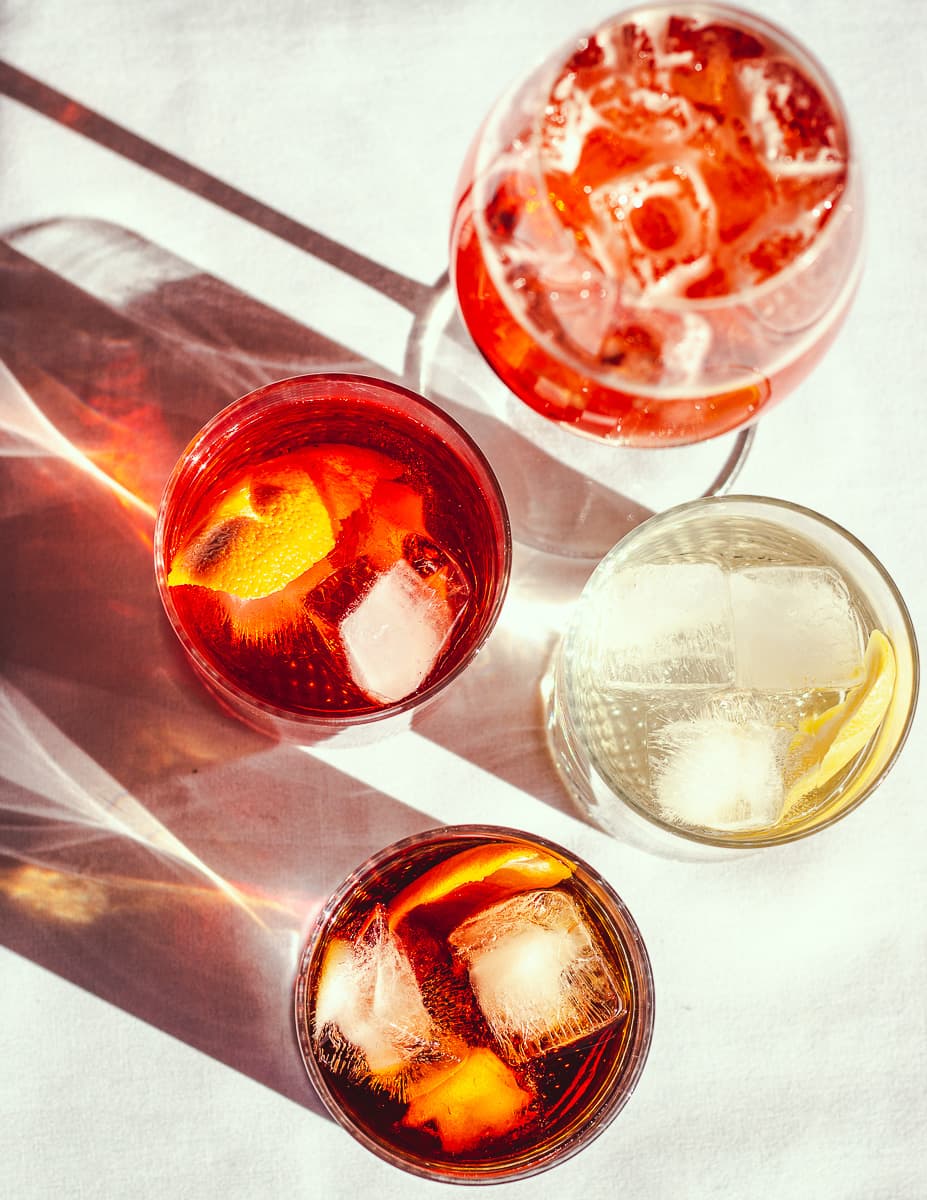 Negroni cocktails at Tavolino (Credit: Jackie Tran)
